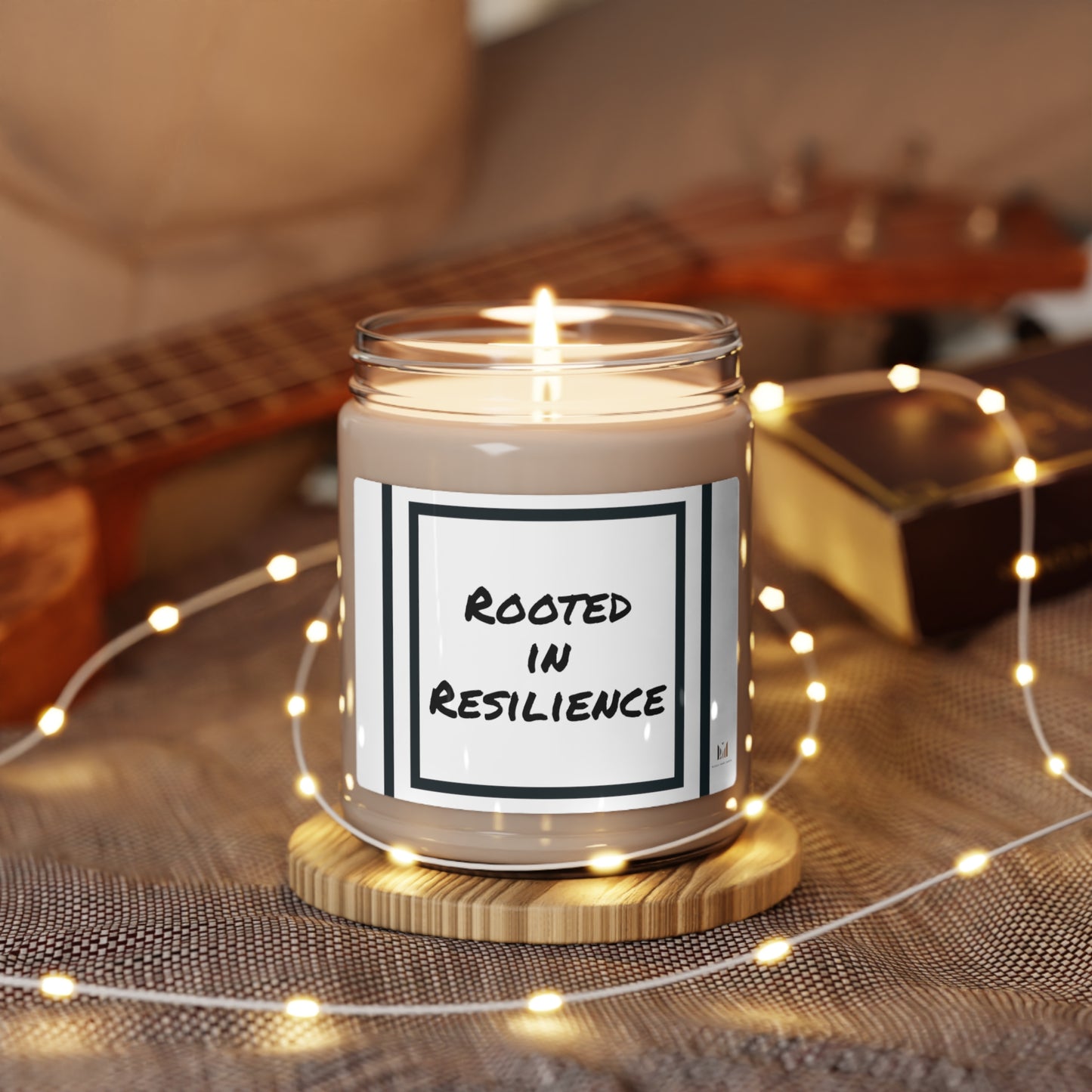 "Rooted" Scented Soy Candle, 9oz