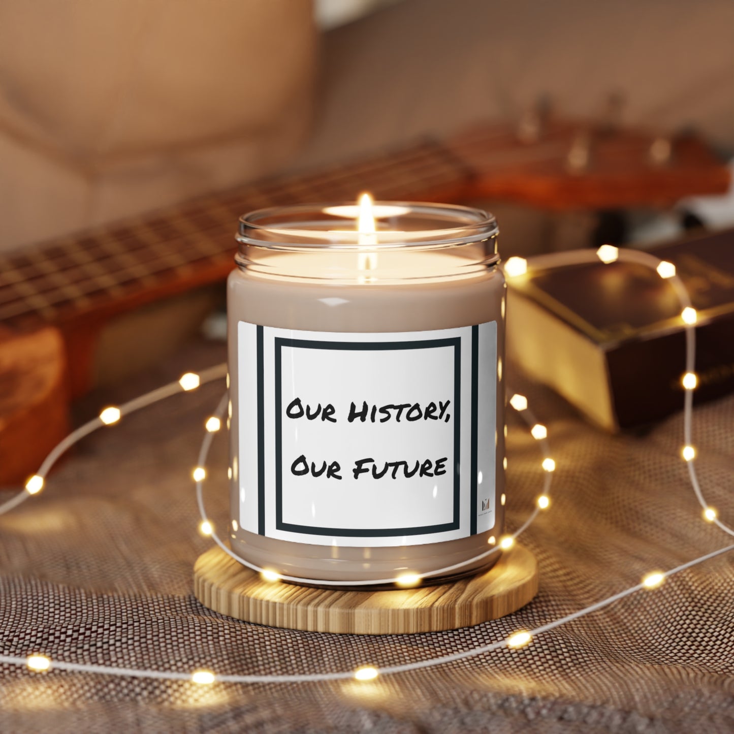 "Our History" Scented Soy Candle, 9oz