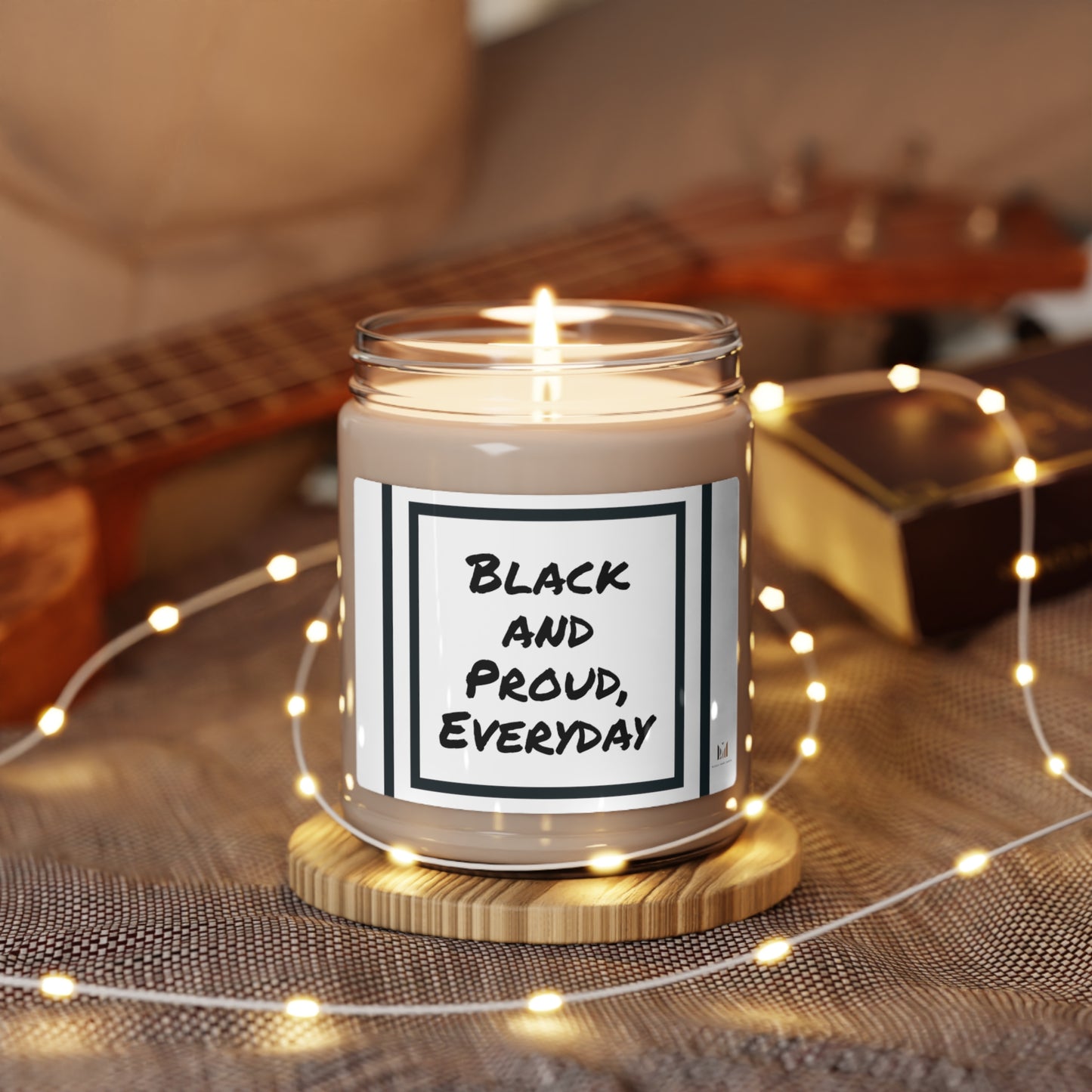 "Black and Proud" Scented Soy Candle, 9oz