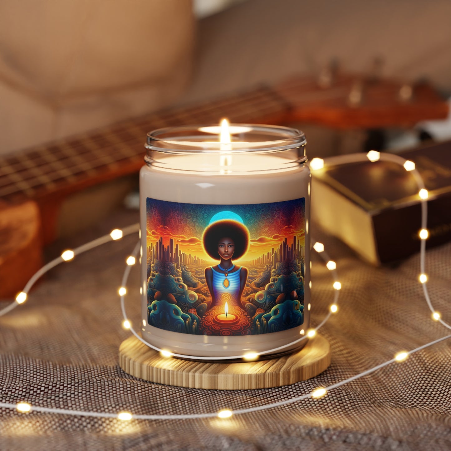"Onyxia" Scented Soy Candle, 9oz