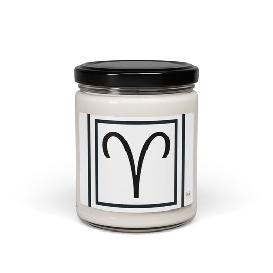 "Aries" Scented Soy Candle, 9oz
