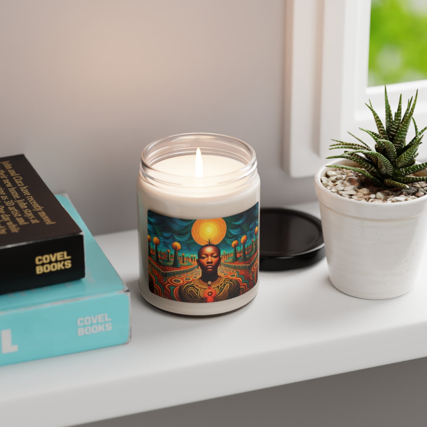 "Zuriel" Scented Soy Candle, 9oz
