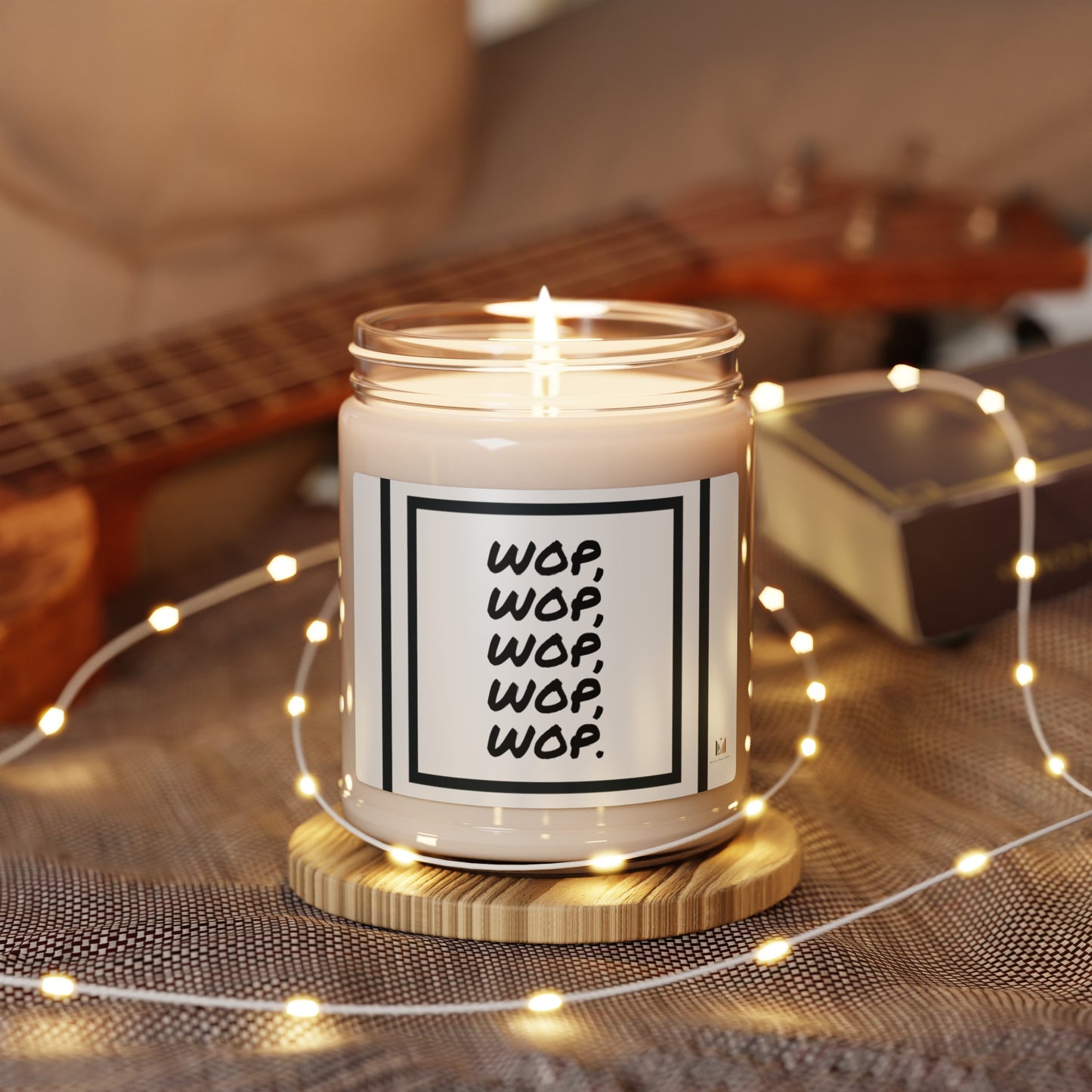 "WOP, WOP" Scented Soy Candle, 9oz