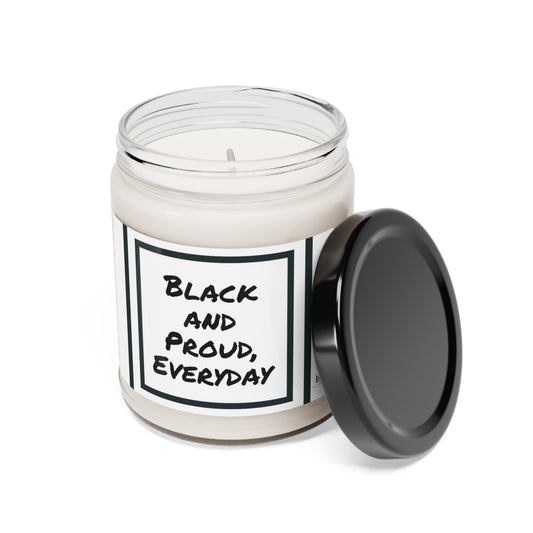 "Black and Proud" Scented Soy Candle, 9oz