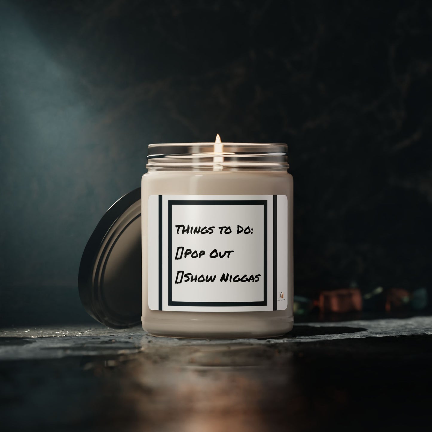 "Pop Out" Scented Soy Candle, 9oz