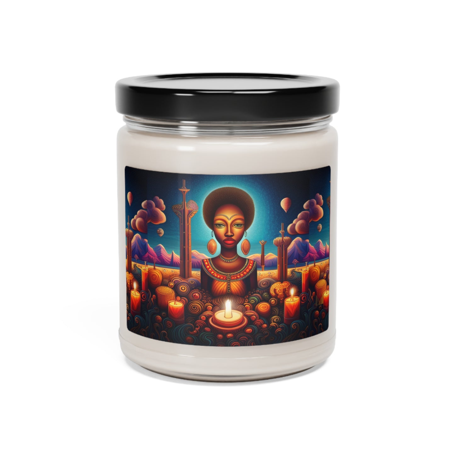 "Ashaara" Scented Soy Candle, 9oz