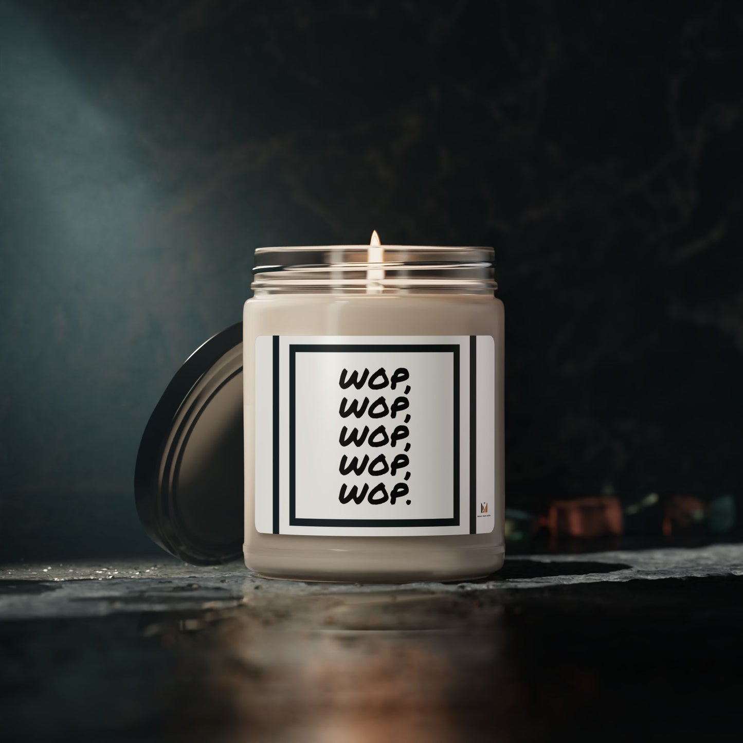 "WOP, WOP" Scented Soy Candle, 9oz