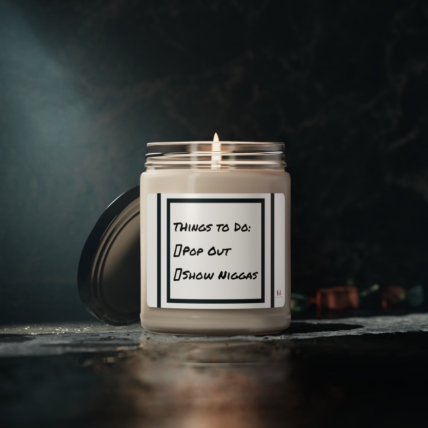 "Pop Out" Scented Soy Candle, 9oz