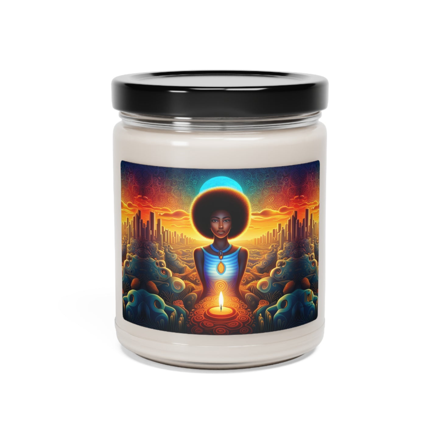 "Onyxia" Scented Soy Candle, 9oz