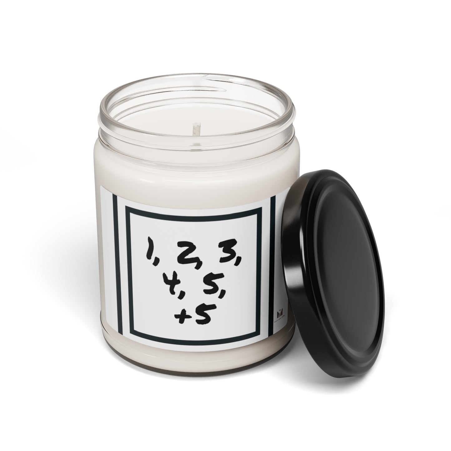 "1, 2, 3... +5" Scented Soy Candle, 9oz