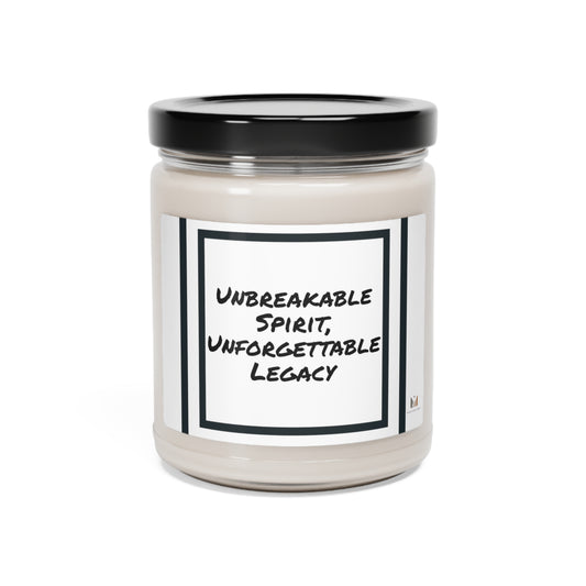 "Unbreakable" Scented Soy Candle, 9oz