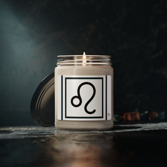 Leo Zodiac Scented Soy Candle, 9oz