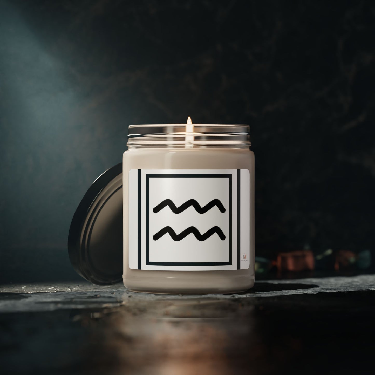 "Aquarius" Scented Soy Candle, 9oz