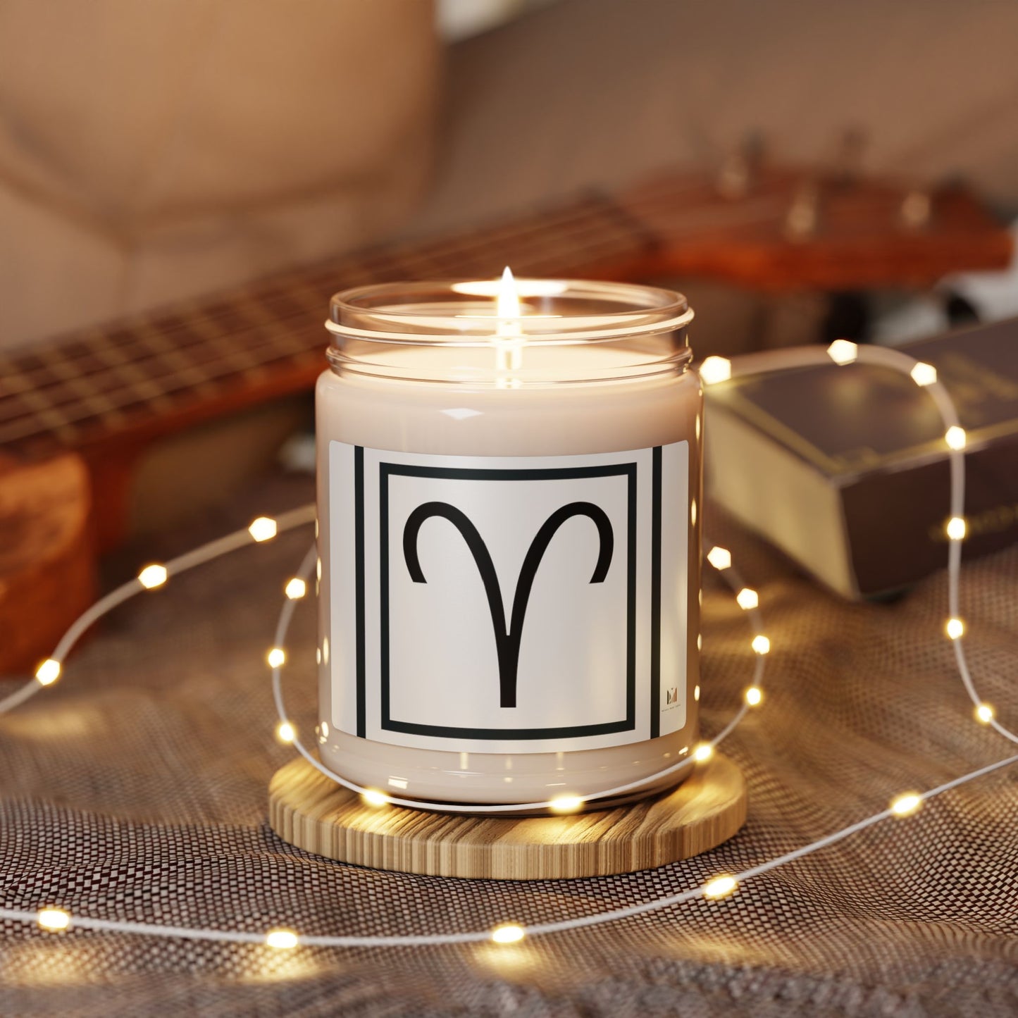 "Aries" Scented Soy Candle, 9oz