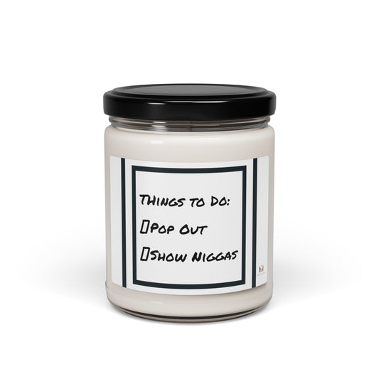 "Pop Out" Scented Soy Candle, 9oz