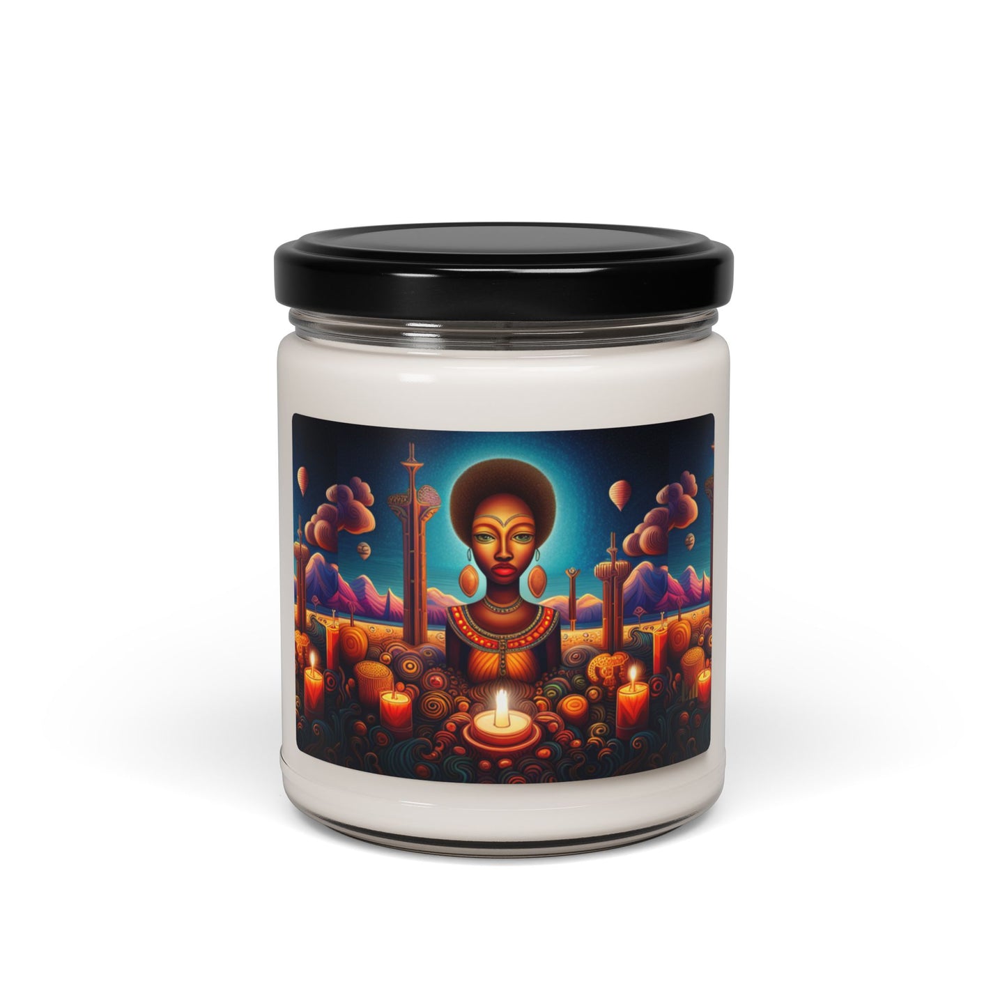 Ashaara Scented Soy Candle, 9oz