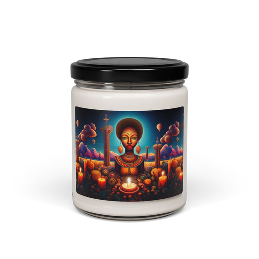 Ashaara Scented Soy Candle, 9oz