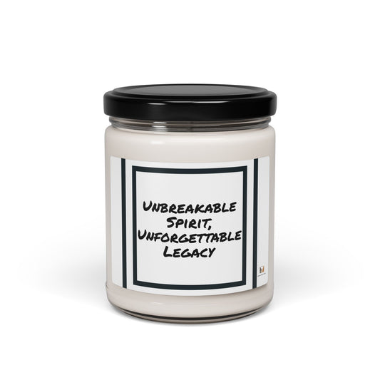 "Unbreakable" Scented Soy Candle, 9oz