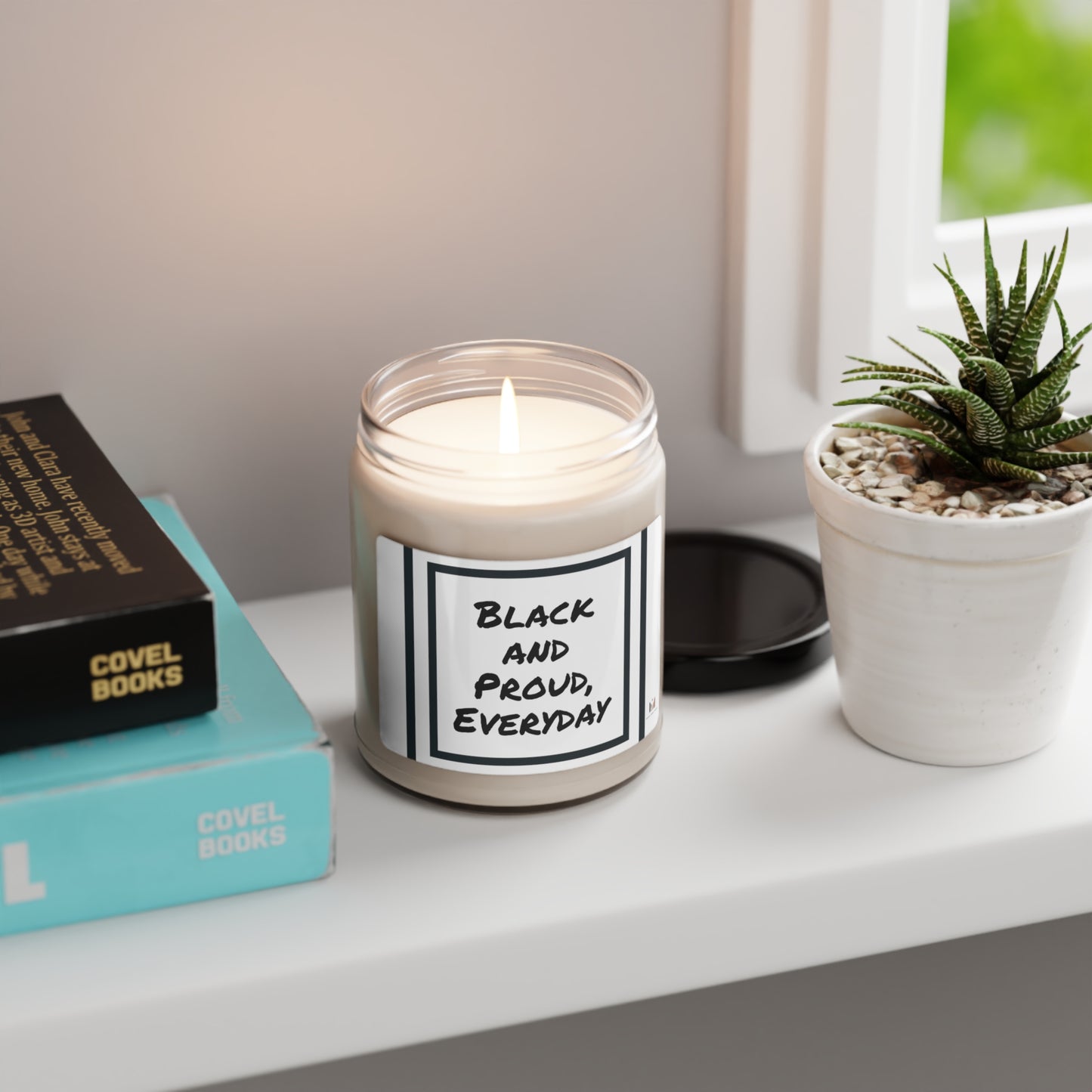 "Black and Proud" Scented Soy Candle, 9oz